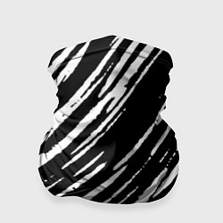 Бандана-труба Black&White stroke, цвет: 3D-принт