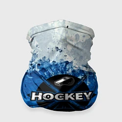 Бандана-труба Хоккей триколор, цвет: 3D-принт