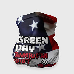 Бандана-труба Green Day American Idiot, цвет: 3D-принт