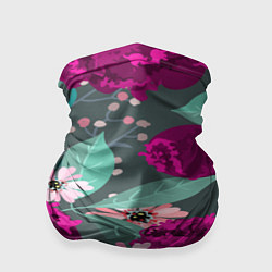 Бандана-труба Осенний цветок, цвет: 3D-принт