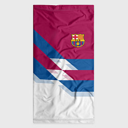 Бандана-труба Barcelona FC: White style, цвет: 3D-принт — фото 2