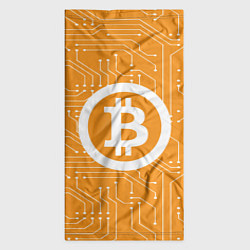 Бандана-труба Bitcoin: Orange Network, цвет: 3D-принт — фото 2