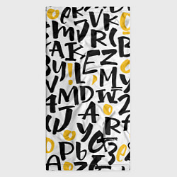 Бандана-труба Letters bombing, цвет: 3D-принт — фото 2