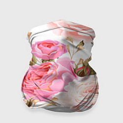 Бандана-труба Spring Flowers, цвет: 3D-принт