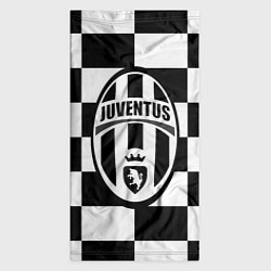 Бандана-труба FC Juventus: W&B Grid, цвет: 3D-принт — фото 2