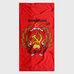 Бандана-труба Анжелика из СССР, цвет: 3D-принт — фото 2