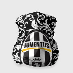 Бандана-труба FC Juventus: Floral Logo, цвет: 3D-принт