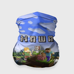 Бандана-труба Minecraft: Маша, цвет: 3D-принт