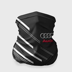 Бандана-труба Audi: White Rays, цвет: 3D-принт