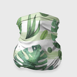 Бандана-труба Тропические джунгли, цвет: 3D-принт