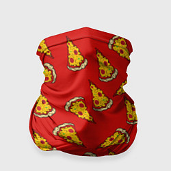 Бандана-труба Острая пицца, цвет: 3D-принт