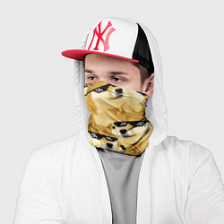Бандана-труба Doge: Deal with it, цвет: 3D-принт — фото 2