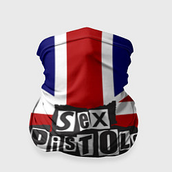 Бандана-труба Sex Pistols UK, цвет: 3D-принт