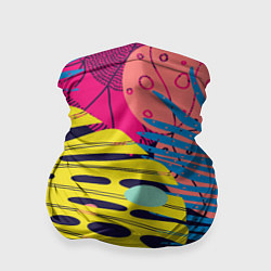 Бандана-труба Тропическая мода, цвет: 3D-принт