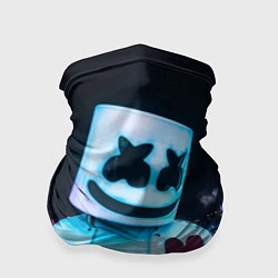 Бандана-труба M - means Marshmello, цвет: 3D-принт