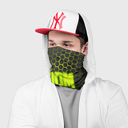 Бандана-труба DOOM: Acid Green, цвет: 3D-принт — фото 2