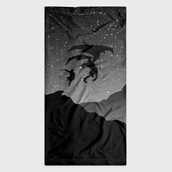 Бандана-труба TES: Nightmare, цвет: 3D-принт — фото 2