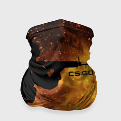 Бандана-труба CS:GO Dark Fire, цвет: 3D-принт