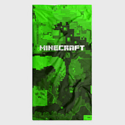 Бандана-труба Minecraft: Green World, цвет: 3D-принт — фото 2