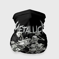 Бандана-труба Metallica: Bones Rock, цвет: 3D-принт