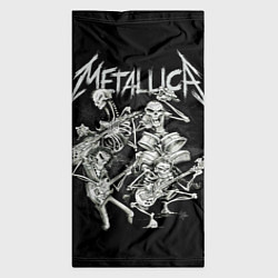 Бандана-труба Metallica: Bones Rock, цвет: 3D-принт — фото 2