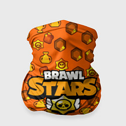 Бандана-труба Brawl Stars: Orange Team, цвет: 3D-принт