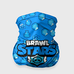Бандана-труба Brawl Stars: Blue Team, цвет: 3D-принт