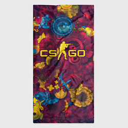 Бандана-труба CS GO Абстракция, цвет: 3D-принт — фото 2
