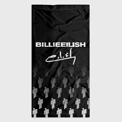 Бандана-труба Billie Eilish: Black Autograph, цвет: 3D-принт — фото 2