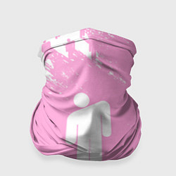 Бандана-труба Billie Eilish: Pink Style, цвет: 3D-принт
