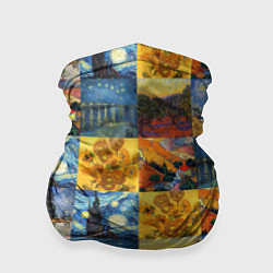 Бандана-труба Картины Ван Гога, цвет: 3D-принт