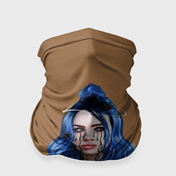 Бандана-труба BILLIE EILISH, цвет: 3D-принт