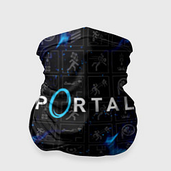 Бандана-труба PORTAL, цвет: 3D-принт