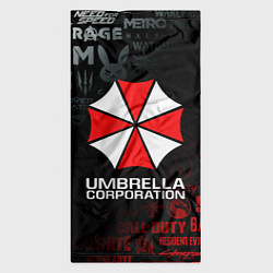 Бандана-труба RESIDENT EVIL UMBRELLA CORP, цвет: 3D-принт — фото 2