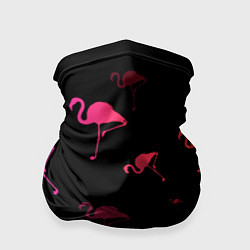 Бандана-труба Фламинго, цвет: 3D-принт