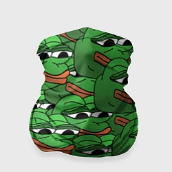 Бандана-труба Pepe The Frog, цвет: 3D-принт