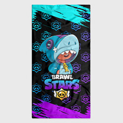 Бандана-труба Brawl stars leon shark, цвет: 3D-принт — фото 2