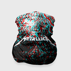 Бандана-труба METALLICA GLITCH STORM, цвет: 3D-принт