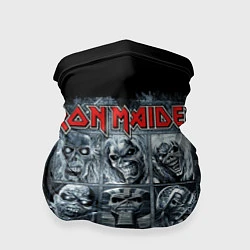 Бандана-труба Iron Maiden, цвет: 3D-принт
