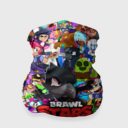 Бандана-труба BRAWL STARS CROW, цвет: 3D-принт