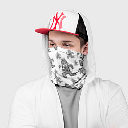 Бандана-труба FREE HUGS, цвет: 3D-принт — фото 2