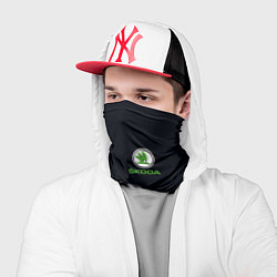 Бандана-труба SKODA, цвет: 3D-принт — фото 2