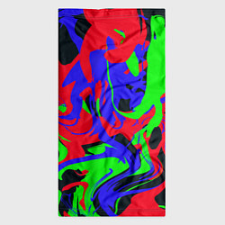 Бандана-труба Абстрактные краски, цвет: 3D-принт — фото 2