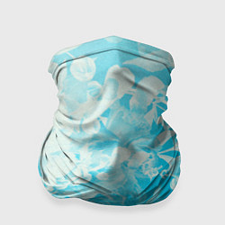 Бандана-труба Blueflower, цвет: 3D-принт