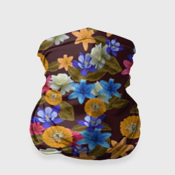 Бандана-труба Exotic Flowers, цвет: 3D-принт