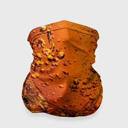 Бандана-труба КОЛА В СТАКАНЕ, цвет: 3D-принт