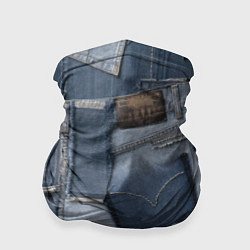 Бандана-труба Jeans life, цвет: 3D-принт