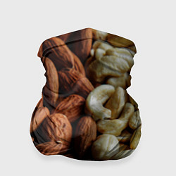 Бандана-труба Ореховый микс, цвет: 3D-принт
