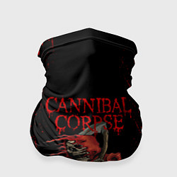 Бандана-труба Cannibal Corpse Труп Каннибала Z, цвет: 3D-принт