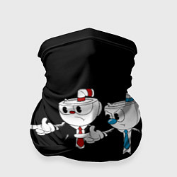 Бандана-труба CUPHEAD PULP FICTION, цвет: 3D-принт